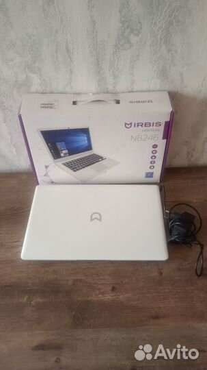 Ноутбук irbis nb246 белый для учебы
