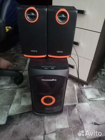 Компьютерные колонки 2 1