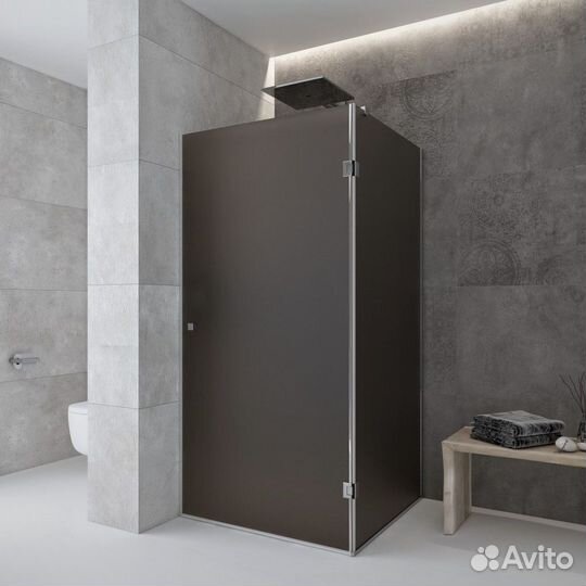 Стекляные душевые перегородки на заказ