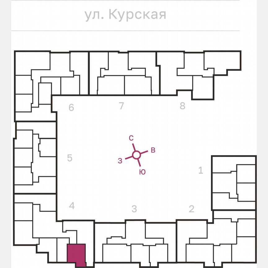 1-к. квартира, 42,6 м², 9/10 эт.