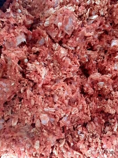 Фарш куриный мясокостный корм для собак