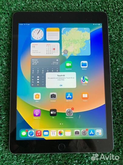iPad 6 2018 128gb/wifi/no Touch ID/ лагает сенсор