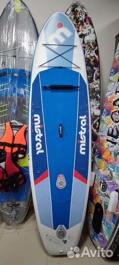 Надувная SUP доска каяк 2в1 Mistral allround 10.5