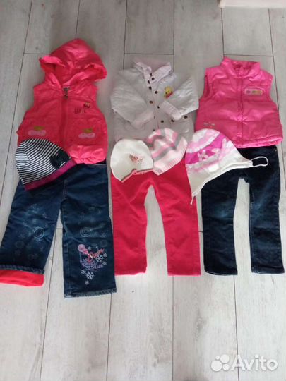 Пакет для девочки с 0-24 месяцев