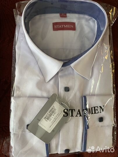 Белая рубашка 164-170 см