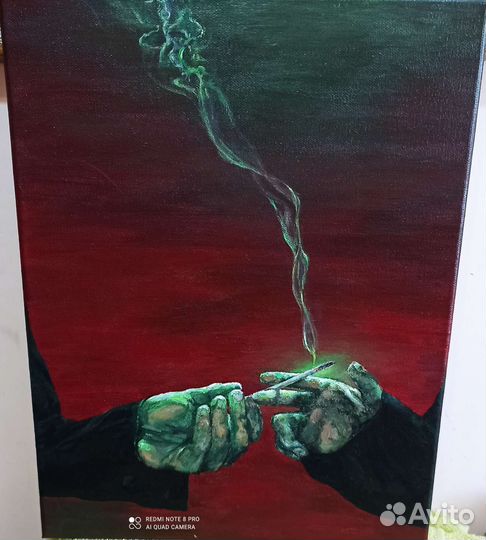 Картина маслом на холсте