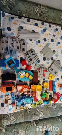 Lego Duplo 10875 Грузовой поезд