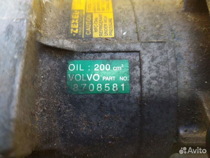 Компрессор кондиционера Volvo S60 B5254T2