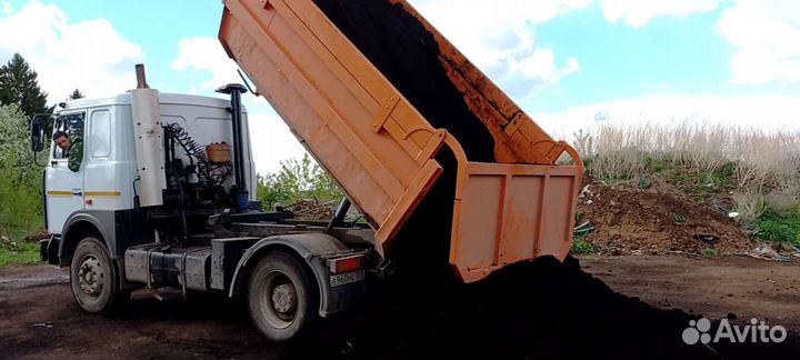 Навоз Перегной Чернозем торф пгс песок щебень