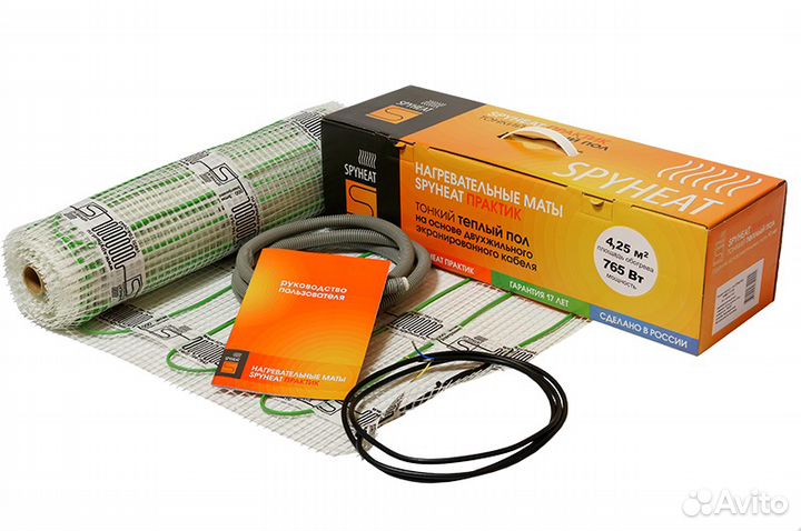 Теплый пол премиум Spyheat гарантия 50 лет