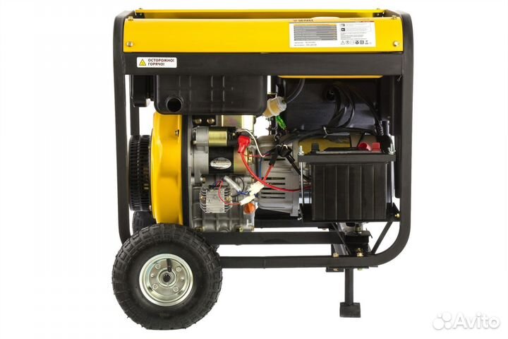 Дизельный генератор denzel DD6300Е, 5 кВт, 220 В/5