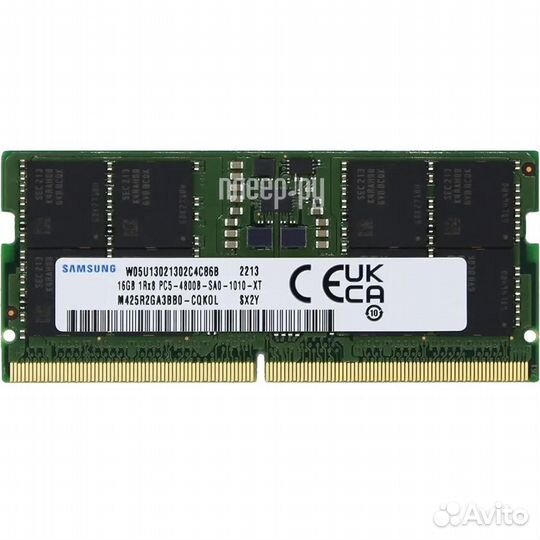 Samsung DDR5 SO-dimm 4800MHz PC5-38400 CL40