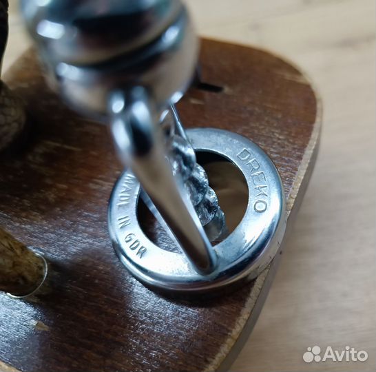 Старинный набор ГДР. штопор открывашка кость рог