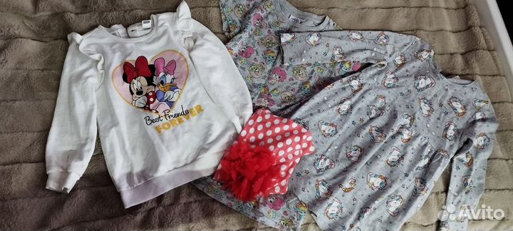 Пакет вещей на девочку 2-4года