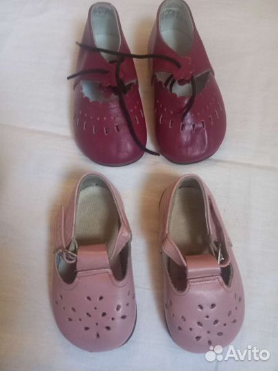 Сандали. Кожа