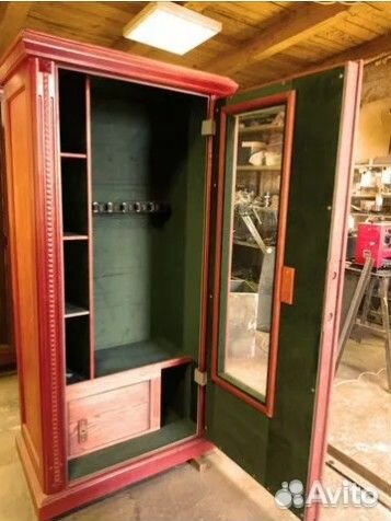 Сейф оружейный с броне стеклом 