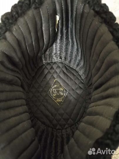 Каракулевая шапка Гоголь (пирожок) и шарф СССР