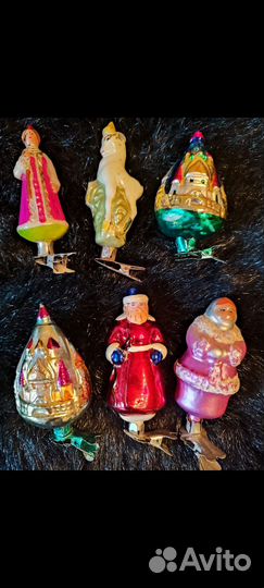 Елочные игрушки СССР
