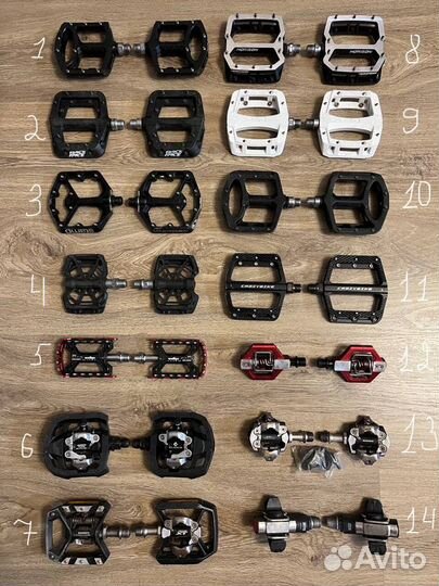 Брендовые Педали на пром. подшип. (Wellgo/Shimano)