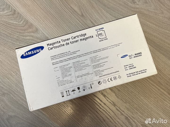 Картридж Samsung CLT-M406S