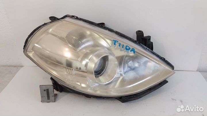 Фара nissan P7780 R Tiida C11 08-12 п/ксенон (блок
