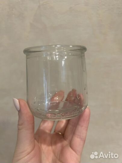 Стеклянные баночки для свечей