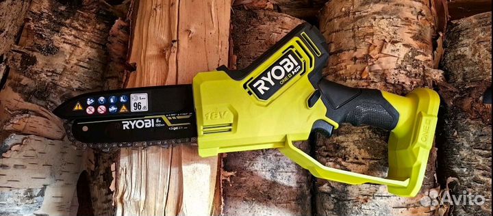 Бесщеточная цепная пила Ryobi