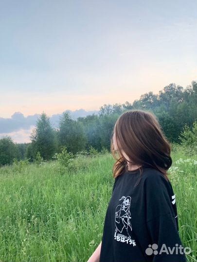 Футболка аниме Naruto Pull&Bear