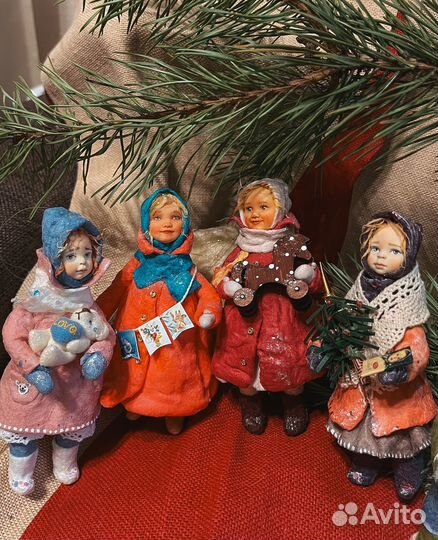 Ватные игрушки