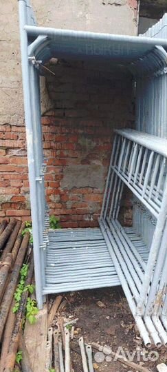 Леса строительные рамные б/у