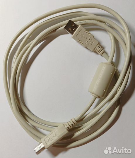 Кабель USB 2.0 A/B (для принтера, сканера, мфу)