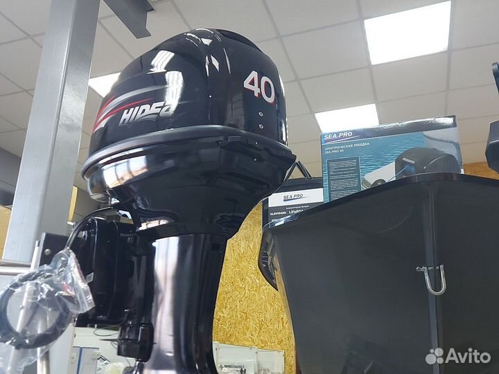 Лодочный Мотор Hidea hd40fes+винт+масло