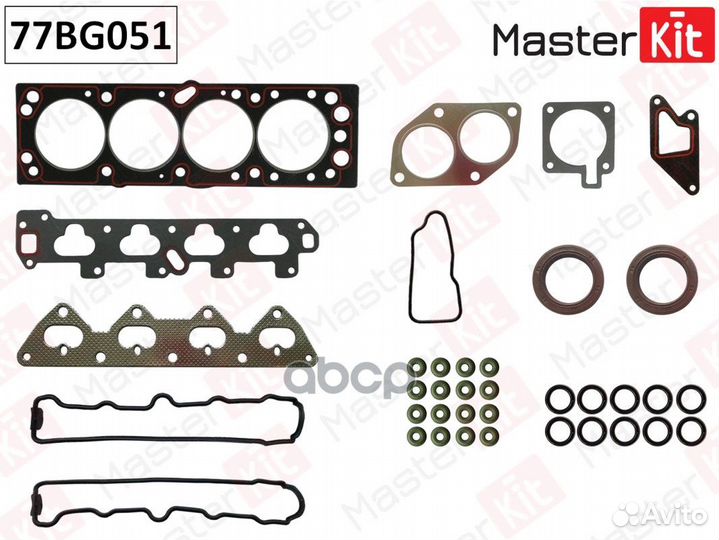 Верхний комплект прокладок ГБЦ Opel Corsa A/ B