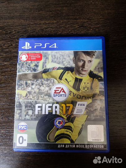 Fifa 17 для Sony playstation 4