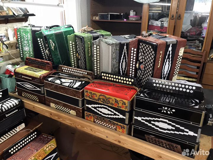 Гармони советских времен