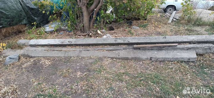 Бетонные столбы