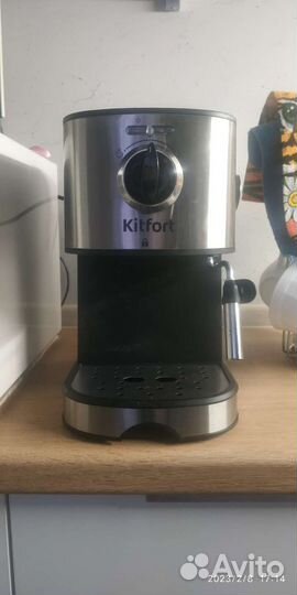 Кофеварка рожковая kitfort kt 753
