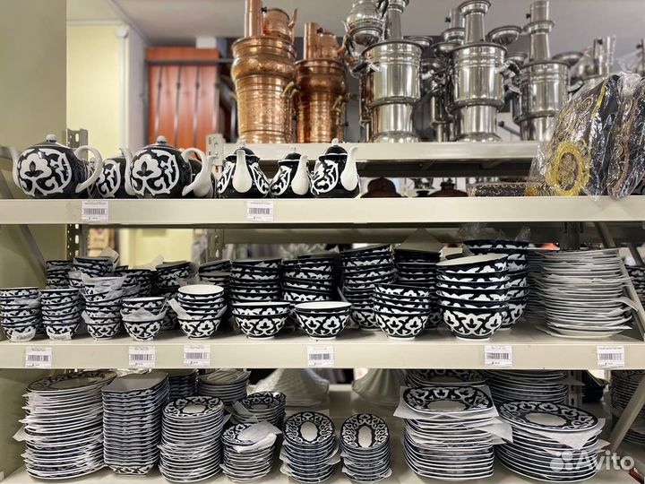 Пиала Чайник Пахта Узбекистан