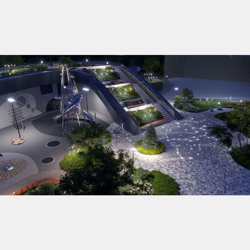 2-к. квартира, 37,5 м², 43/64 эт.