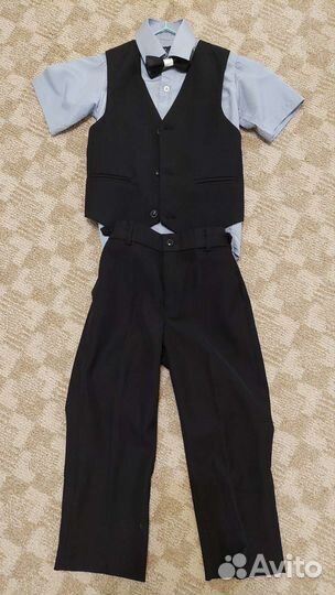 Праздничный и школьный костюм для мальчика 128