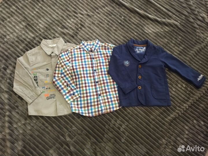 Рубашки для мальчика, размеры 92-98