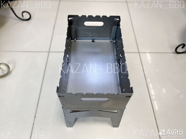 Мангал складной дипломат 2 мм