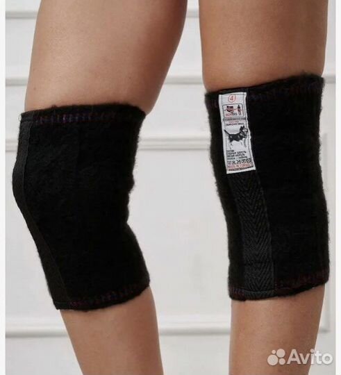 Пояс и наколенники из собачьей шерсти