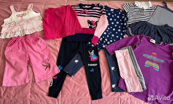 Детские вещи на девочку пакетом 86 92 98