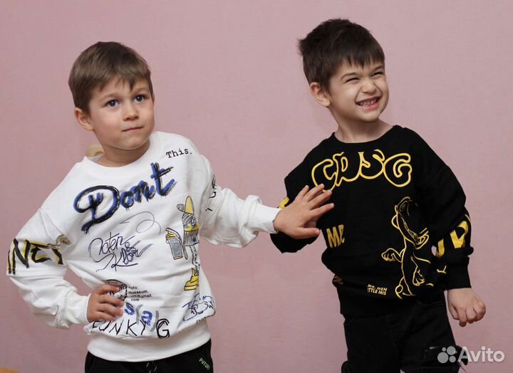 Кофта свитшот. Размеры с 116-134