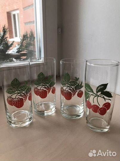 Чашки чайные стаканы блюдца