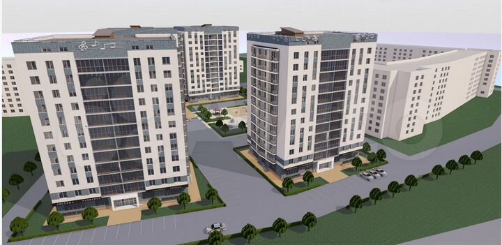 1-к. квартира, 38,8 м², 3/12 эт.
