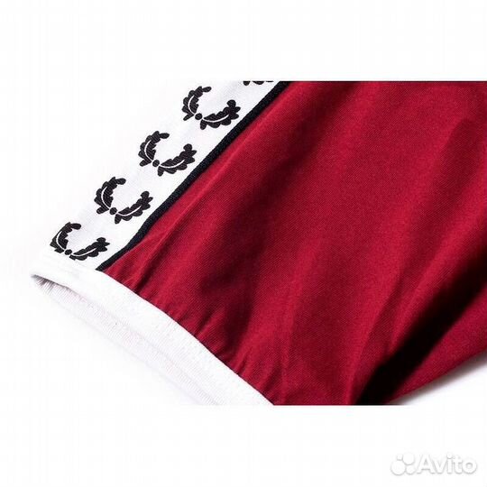 Футболка fred perry с лампасами