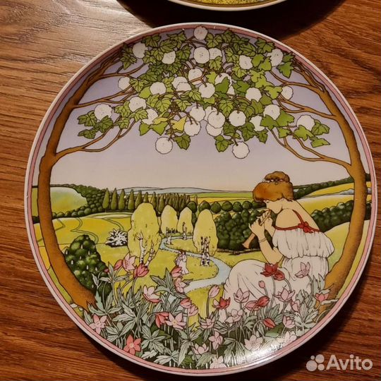 Серия тарелок.Villeroy&Boch. Времена года.25 см