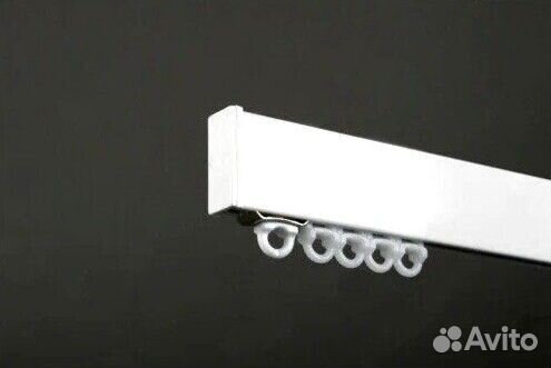 Профильные карнизы Люкс для среднего веса штор